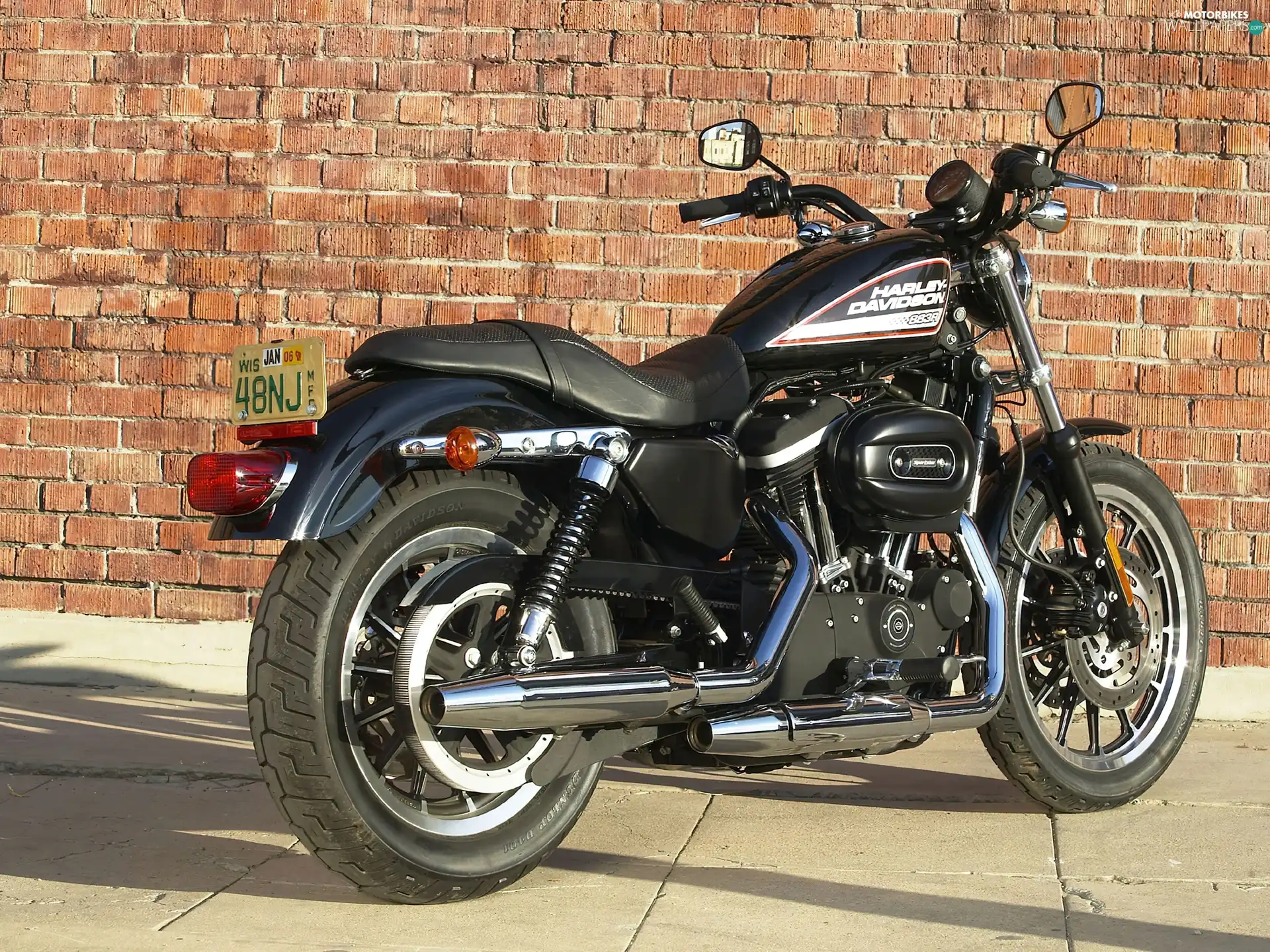 Harley Davidson Sportster XL883, damper