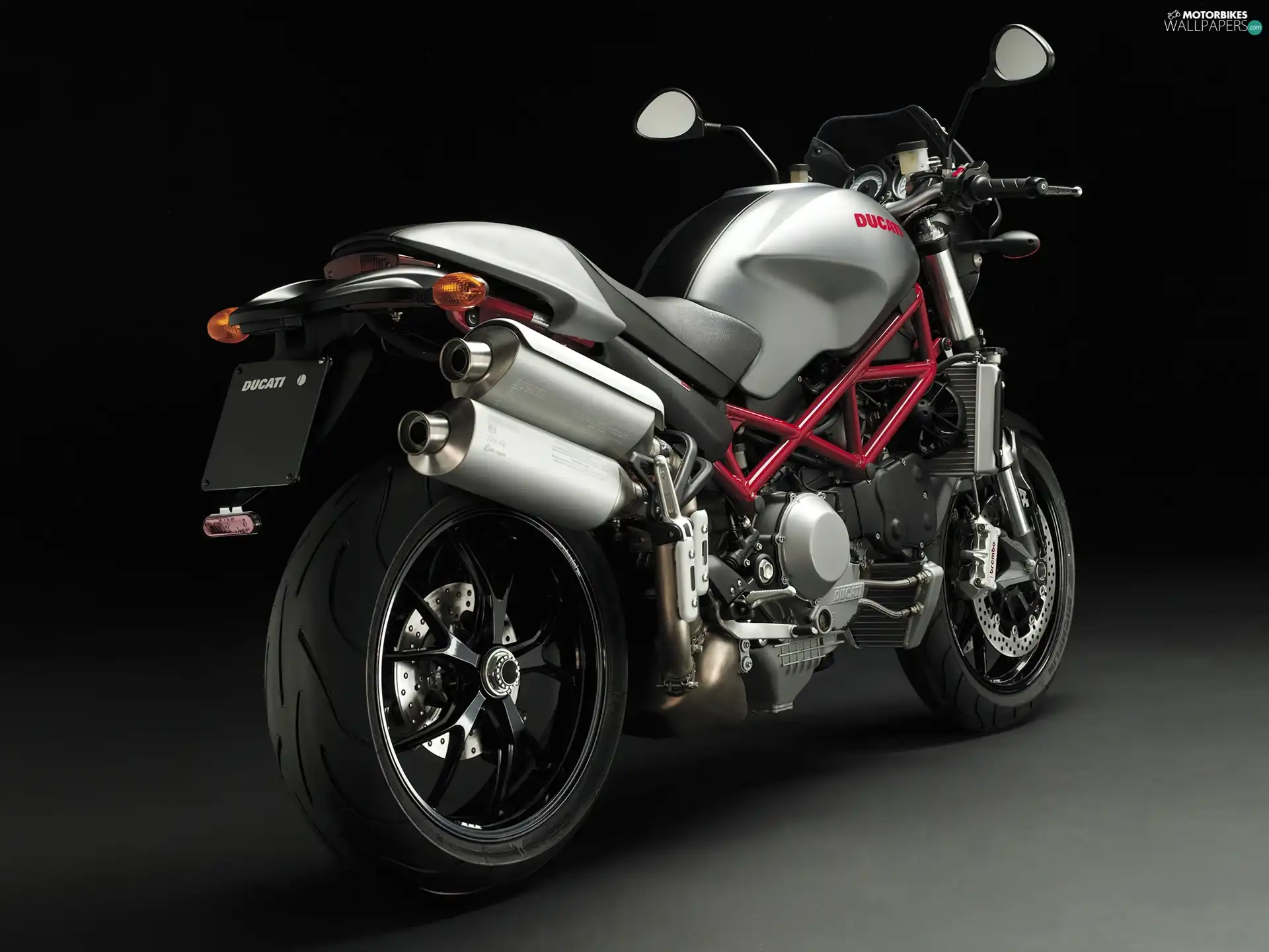 exhausts, Ducati Monster S4R, double