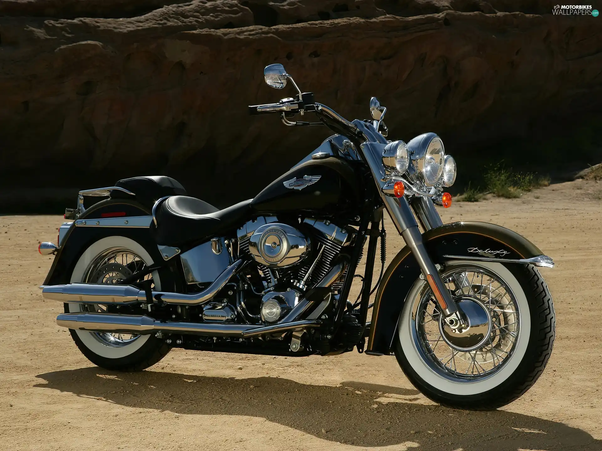 Engine, Harley Davidson Softail Fat Boy, chrome