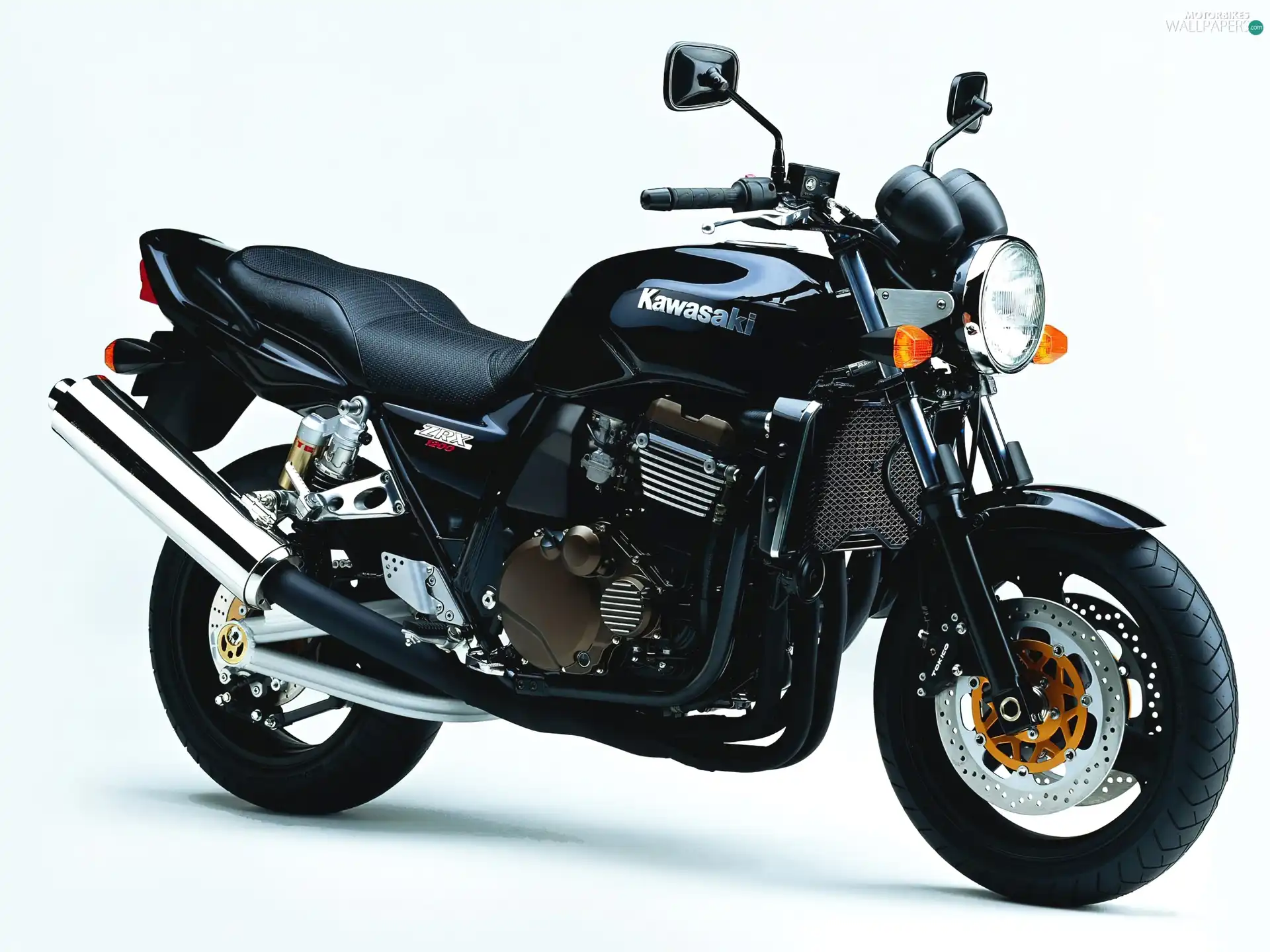 Lamp Kawasaki Zrx 1200 Naked Motorbikes Wallpapers 1600x1200