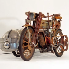 antique, Harley Davidson, 1909, Motorbike