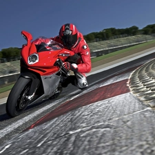track, MV Agusta F4, tires