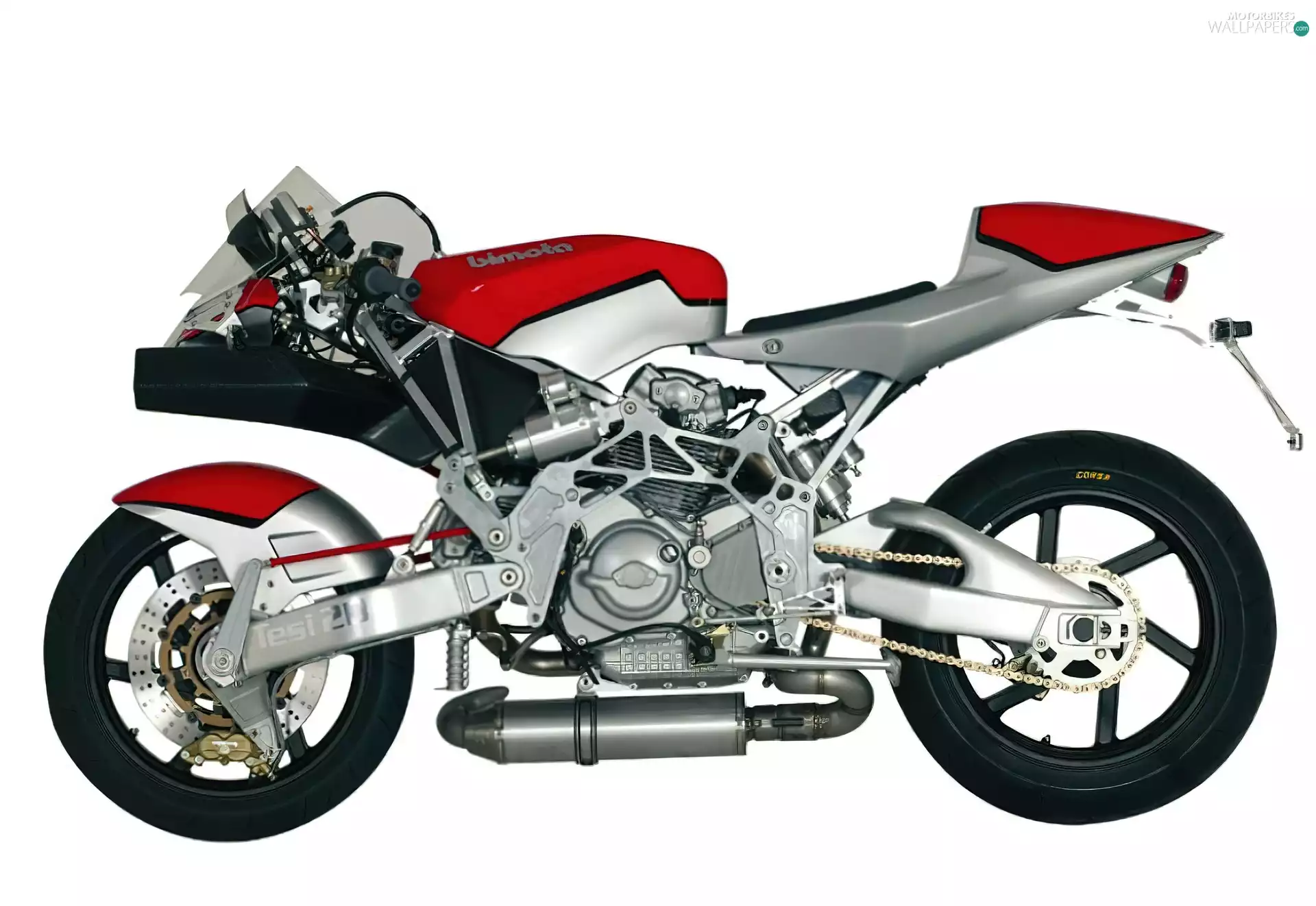 naked, Bimota, Motorbike, 2D, futuristic, Tesi 3D
