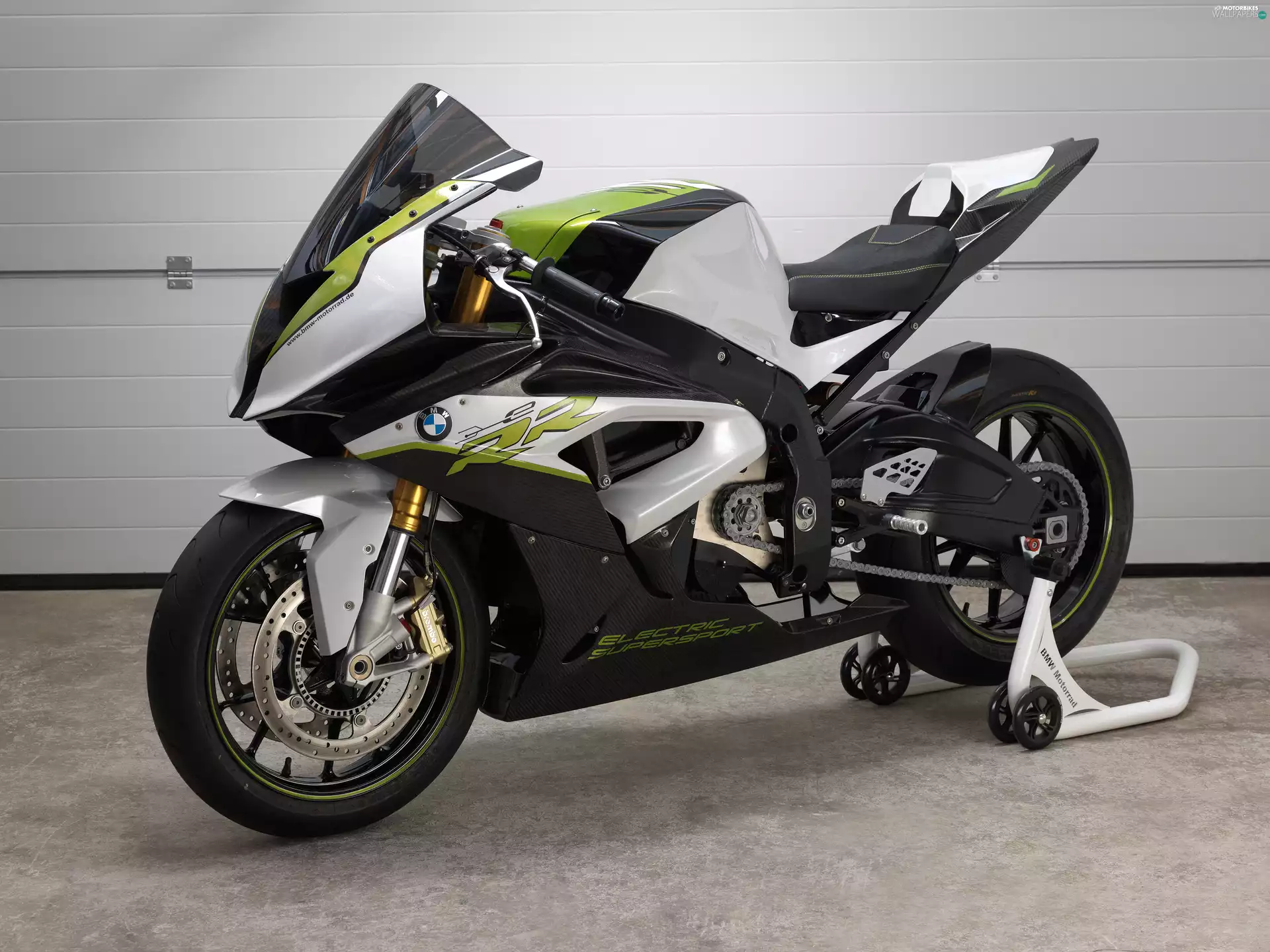 2015, motor-bike, BMW eRR Electric Supersport