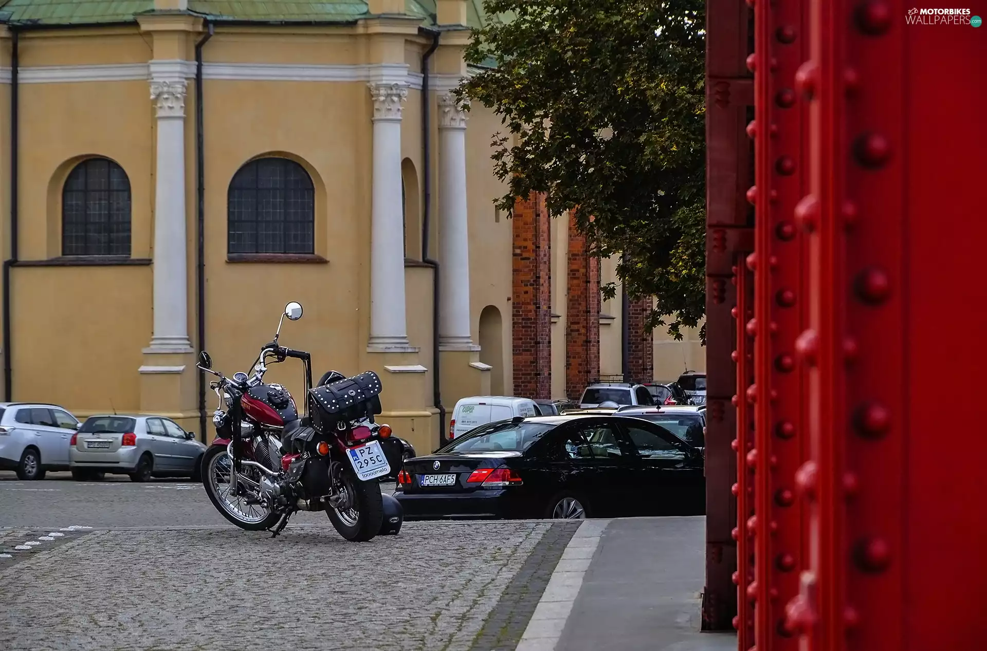 Virago, Yamaha, Motorbike, Chopper, motor-bike, XV535