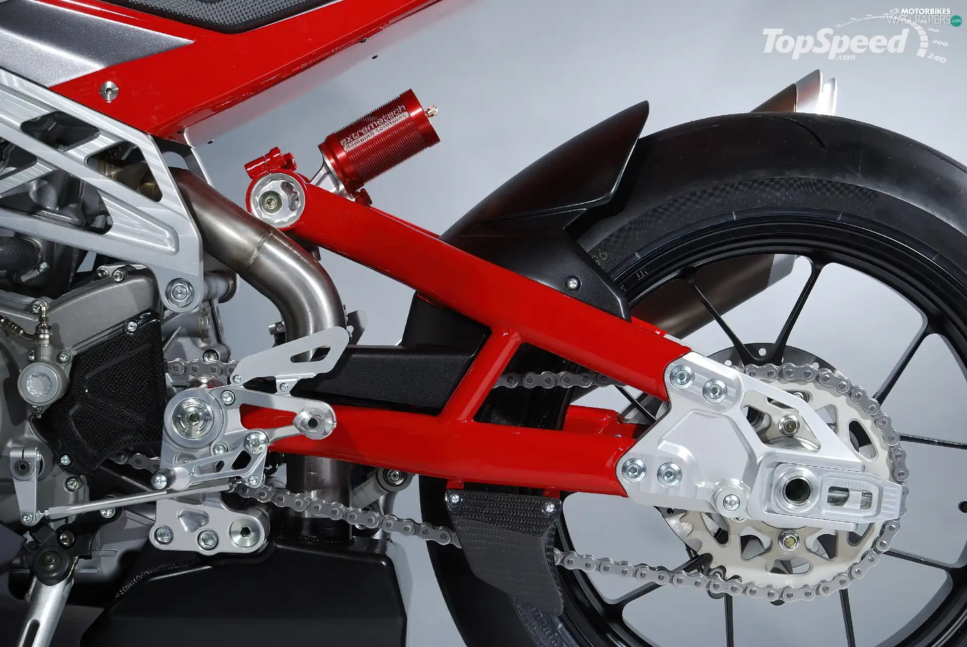 circle, chain, rear