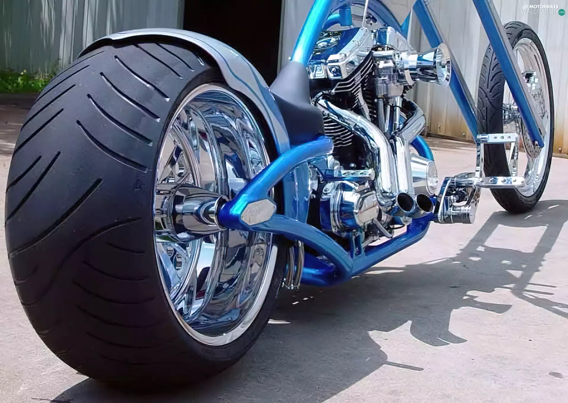 Chopper, circle, tire, Cruiser