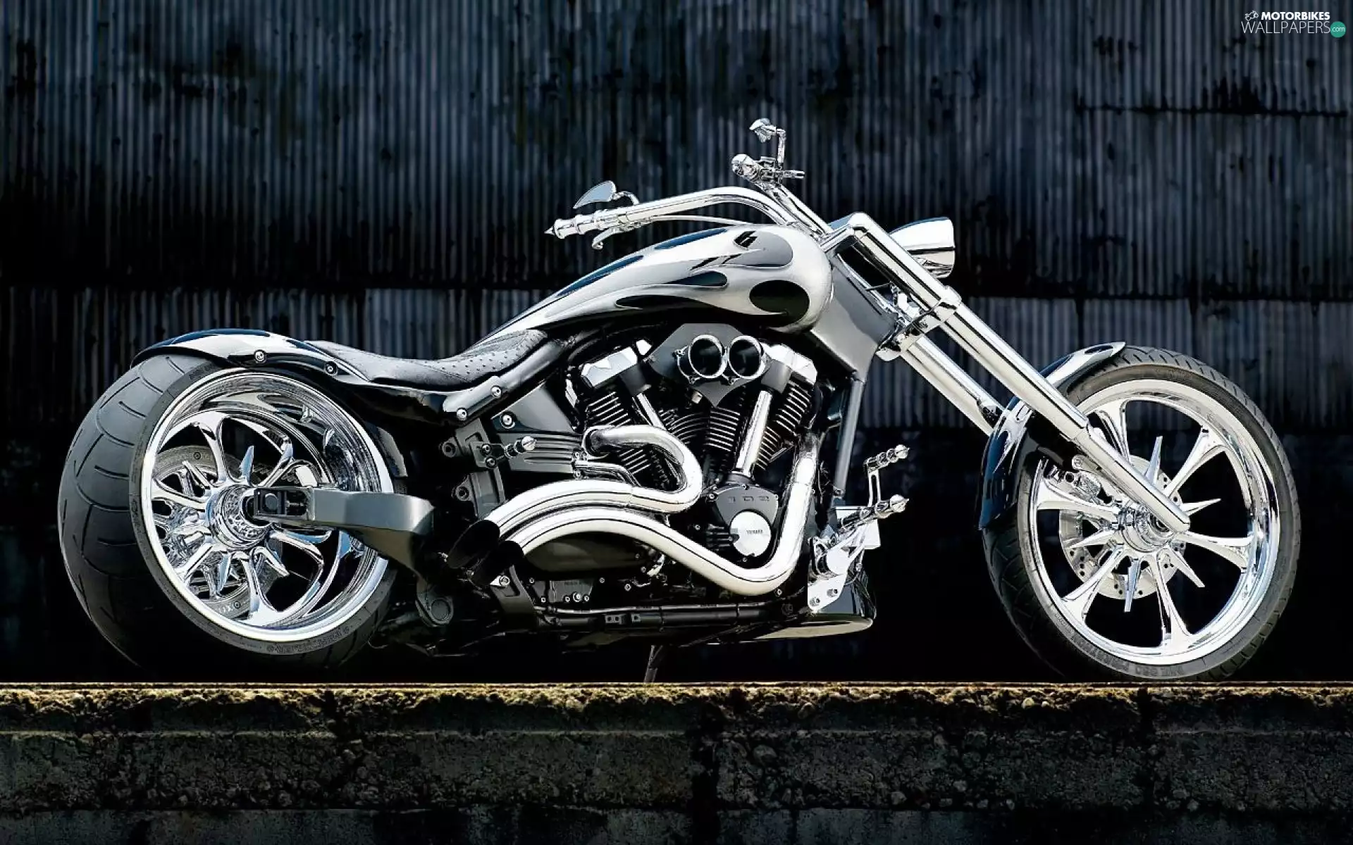 Bike, motor-bike, Custom