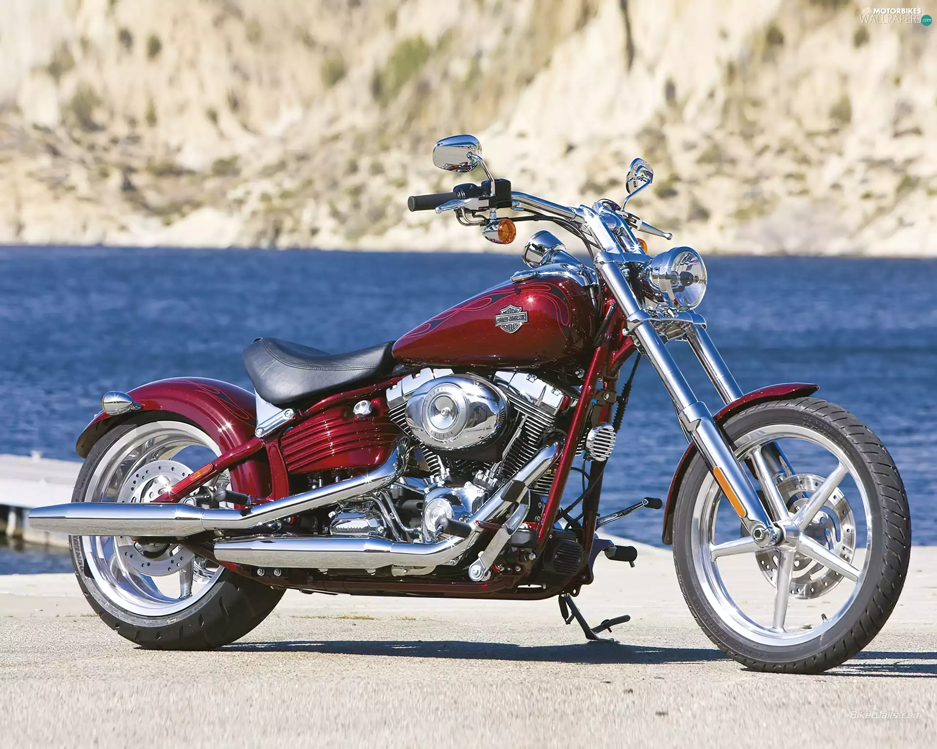 Harley, Rocker, 2009, Davidson