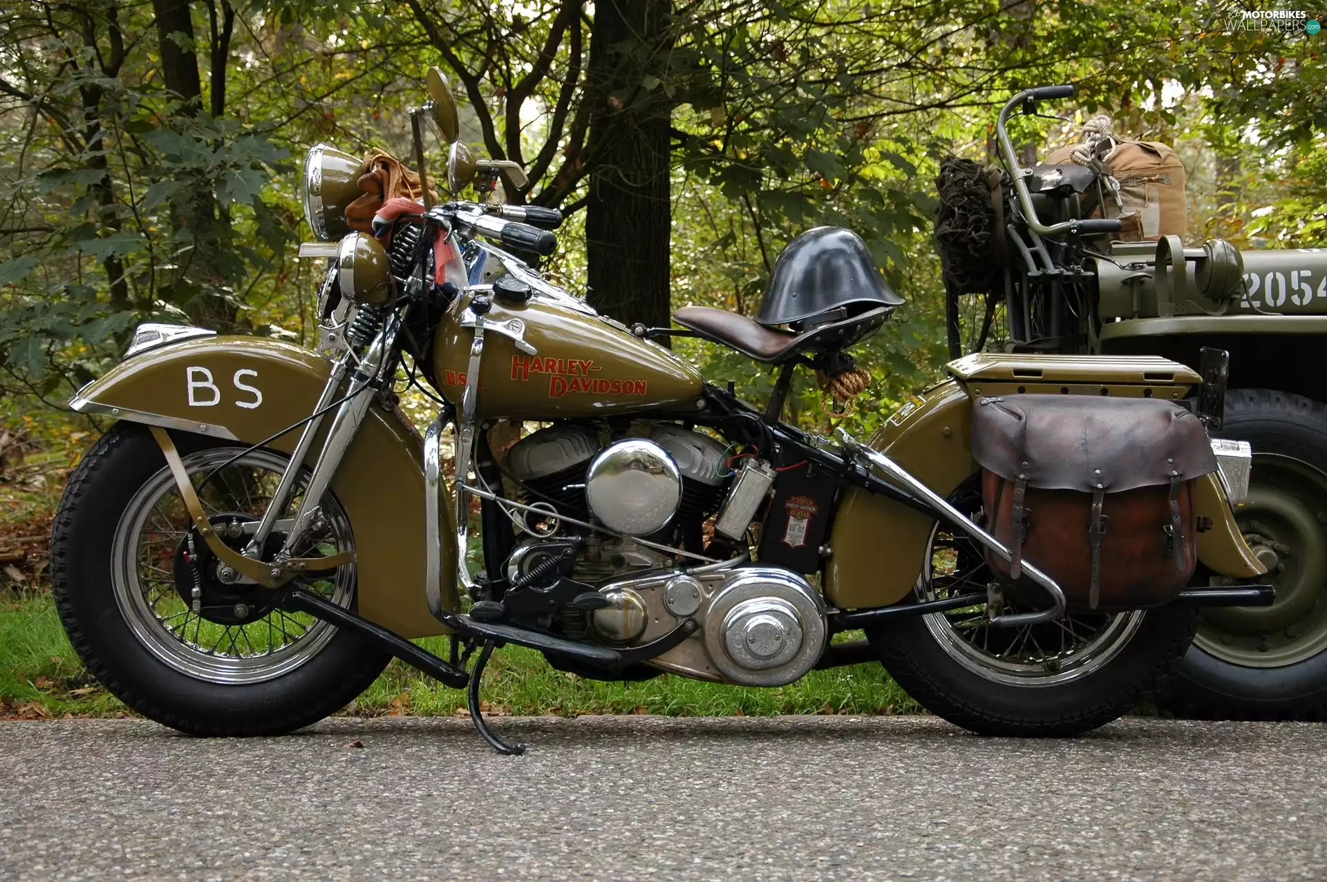 Monument, Motorbike, Harley- Davidson