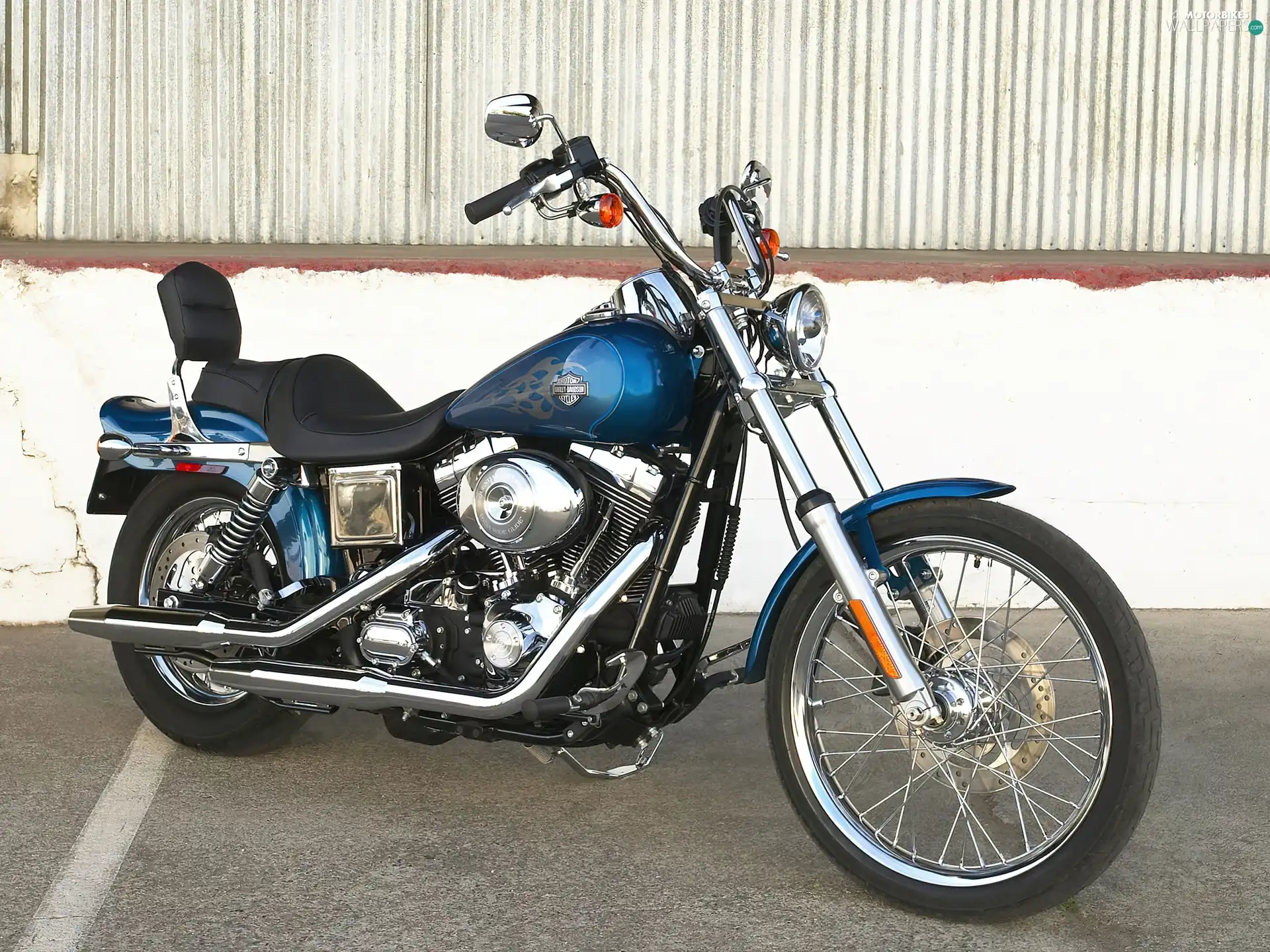 frame, Harley Davidson Dyna Wide Glide, Steel