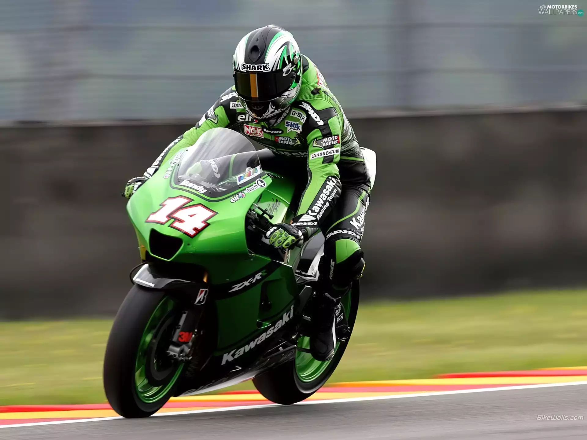 Green, Motor Kawasaki