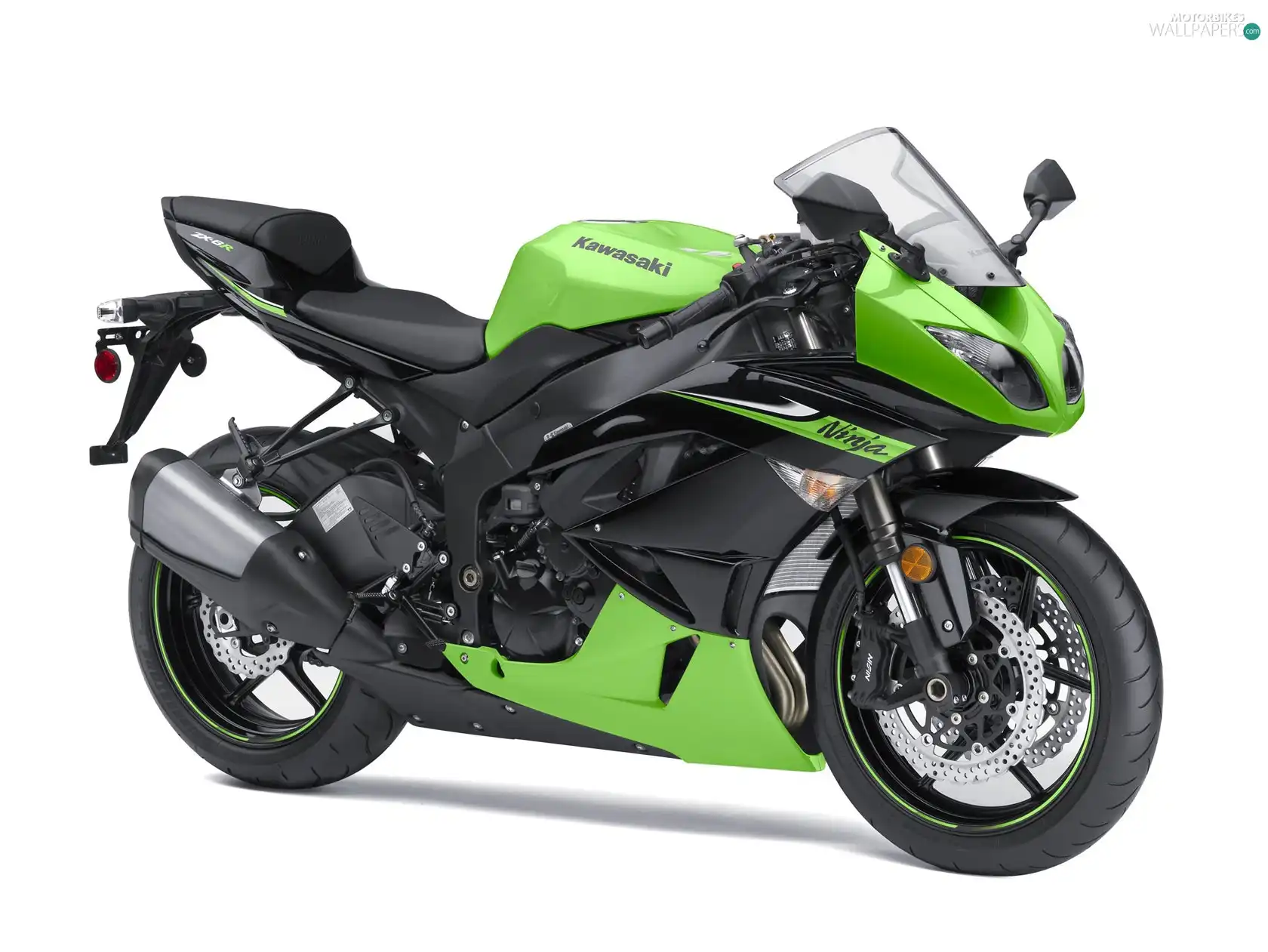ninja, ZX-6R, Becks - motorbike, Kawasaki, motor-bike