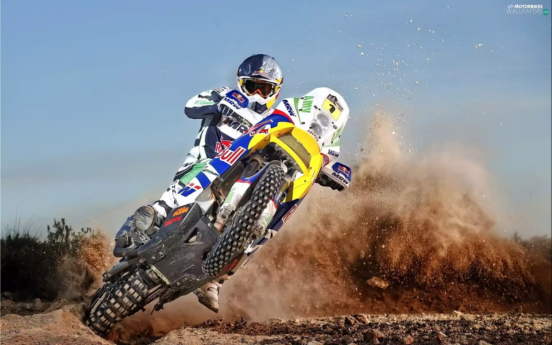 land, Motocross, player