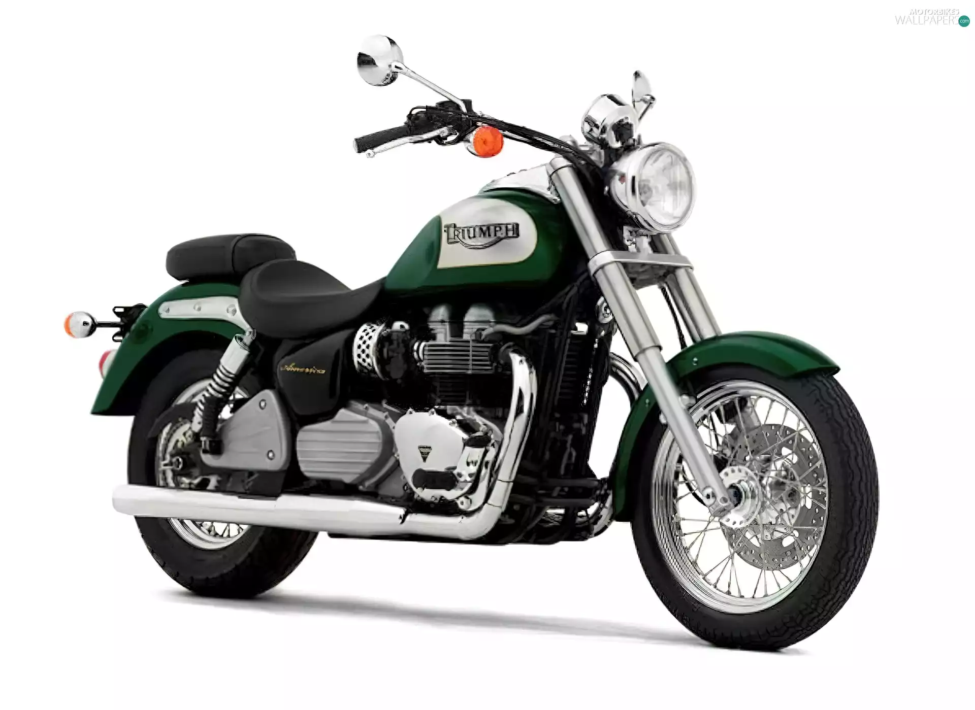 Mirrors, silencer, tires, sitting, wheel, driver, Triumph, light