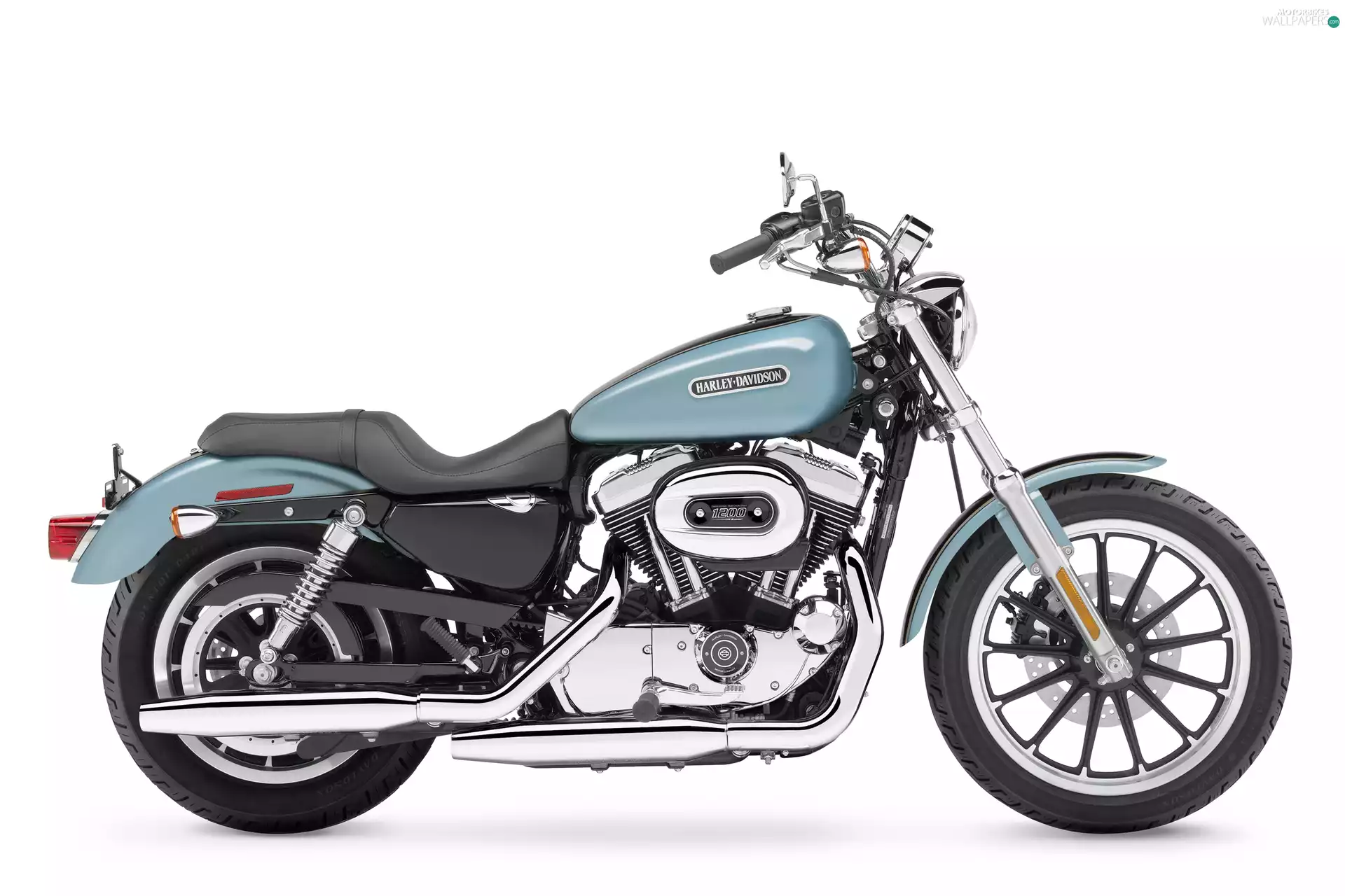motor-bike, Harley-Dawidson XL 1200L Sportster Low