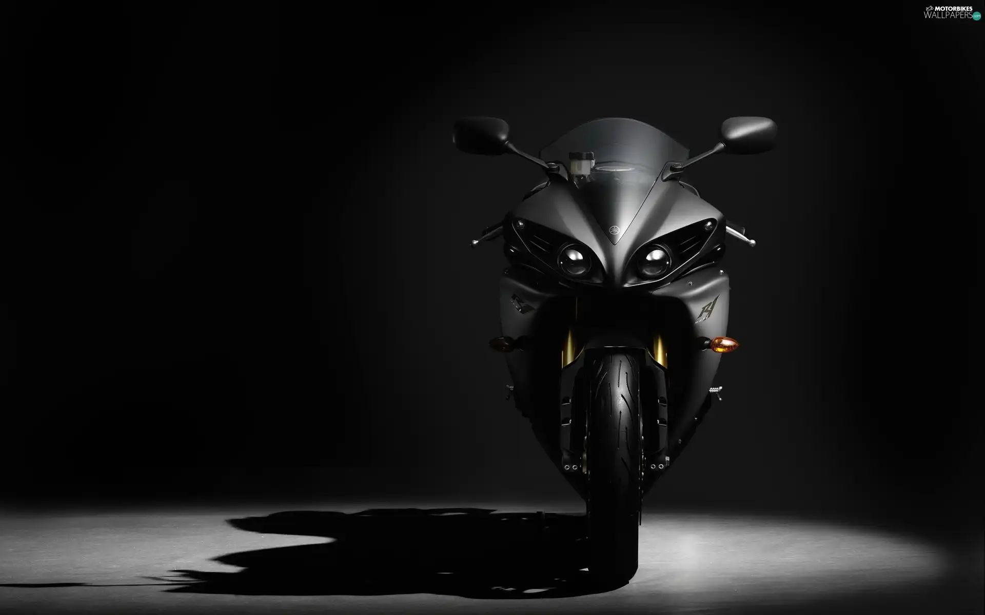 Yamaha, YZF R1, Motorbike, Becks - motorbike, Black