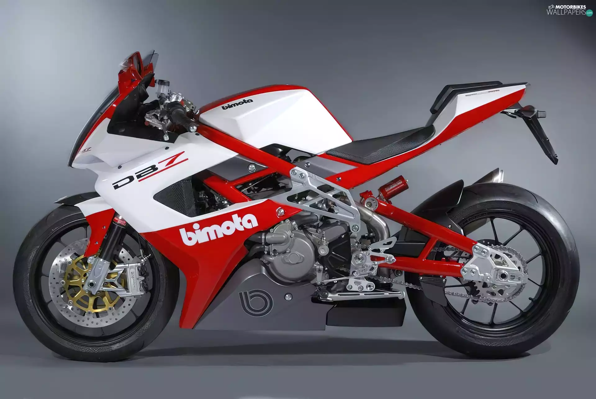 profile, Motorbike, Left