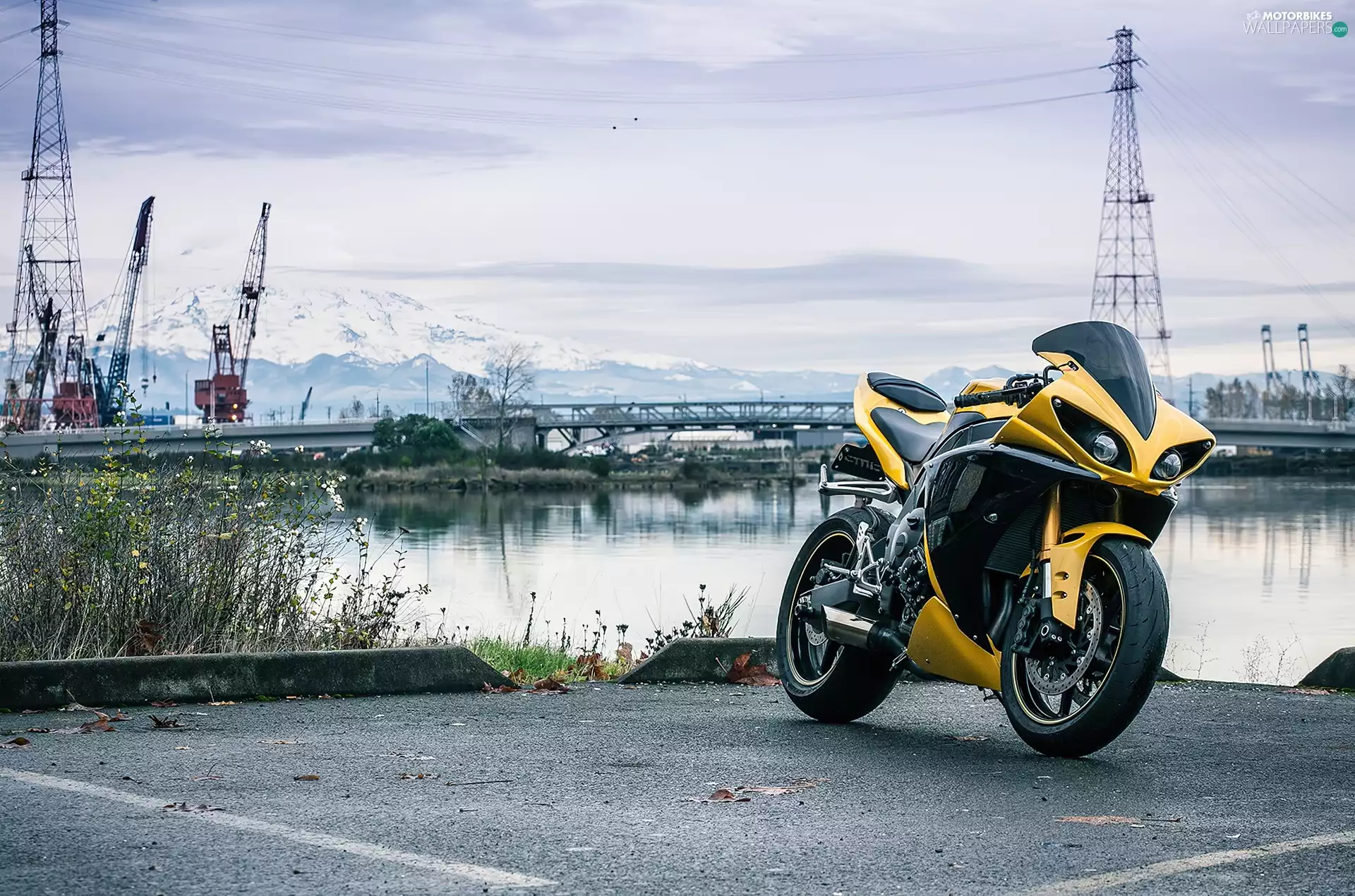 port, Motorbike, Yamaha R1
