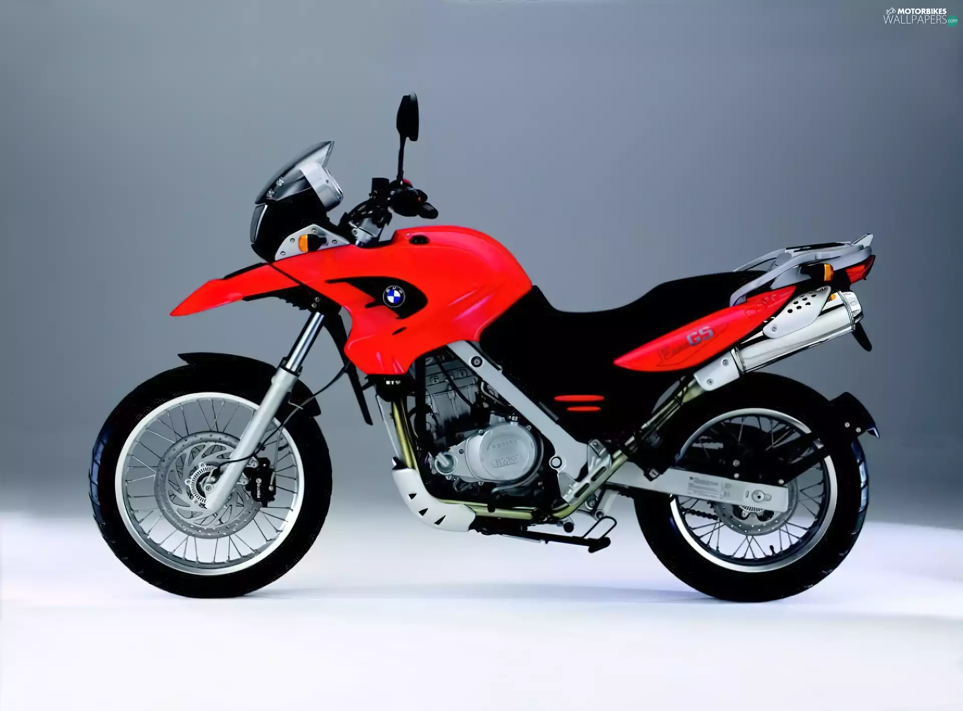 Red, BMW G450X