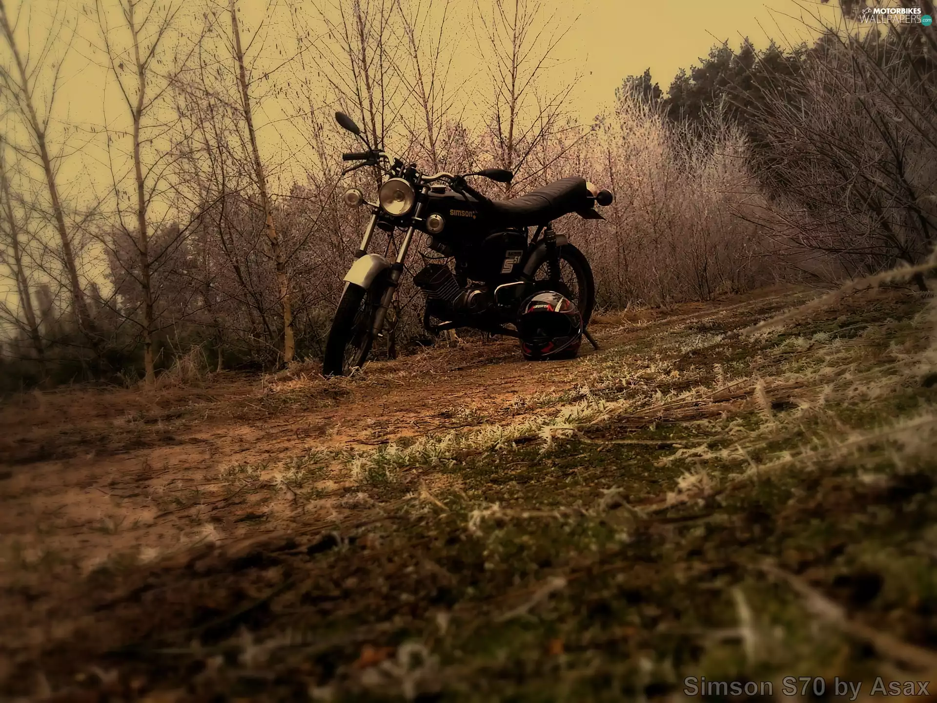 Engine, german, Simson S70