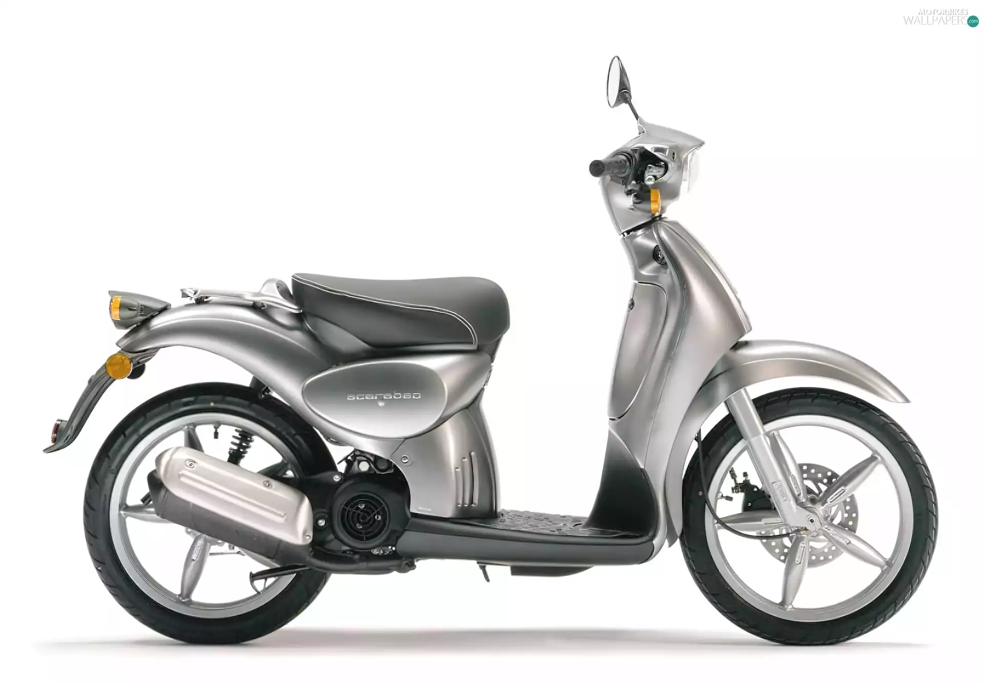 Motor Aprilia, scooter, single, Scarabeo 100