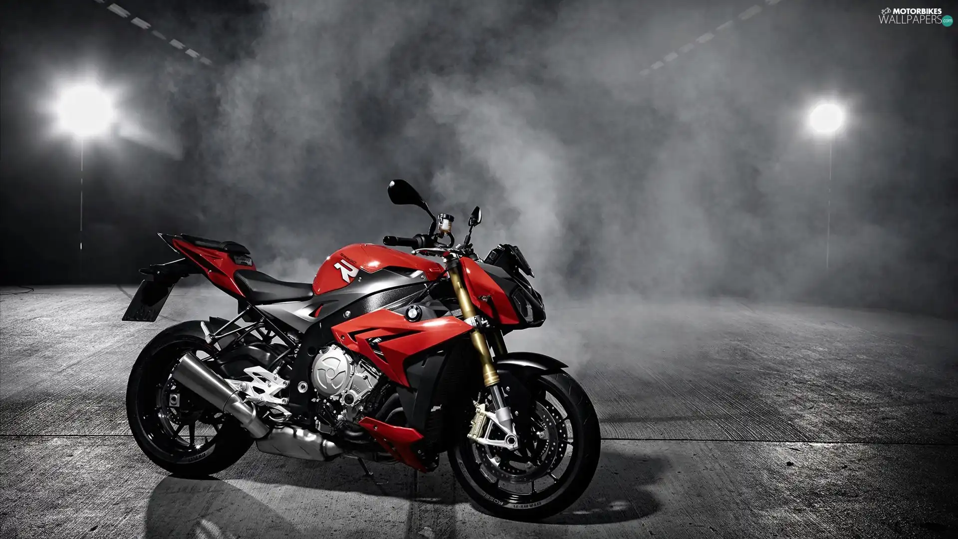 smoke, light, S1000R, 2014, BMW