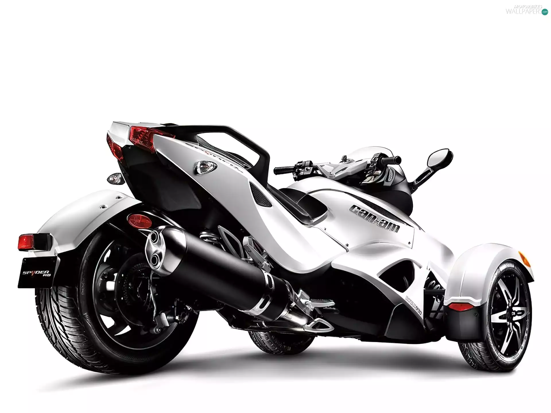 exhaust, Can-Am Spyder RS, system