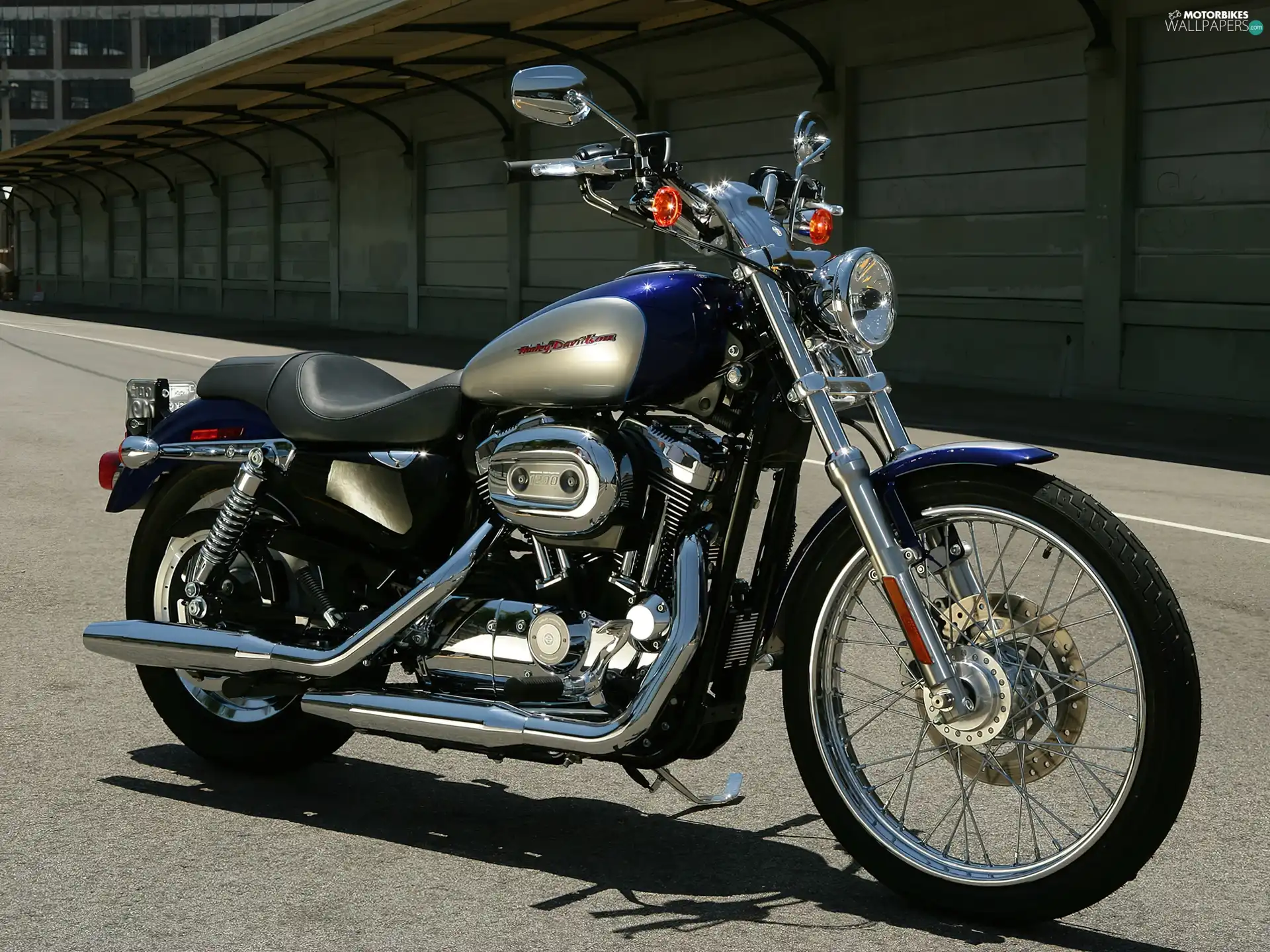 fuels, Harley Davidson Sportster XL1200C, tank