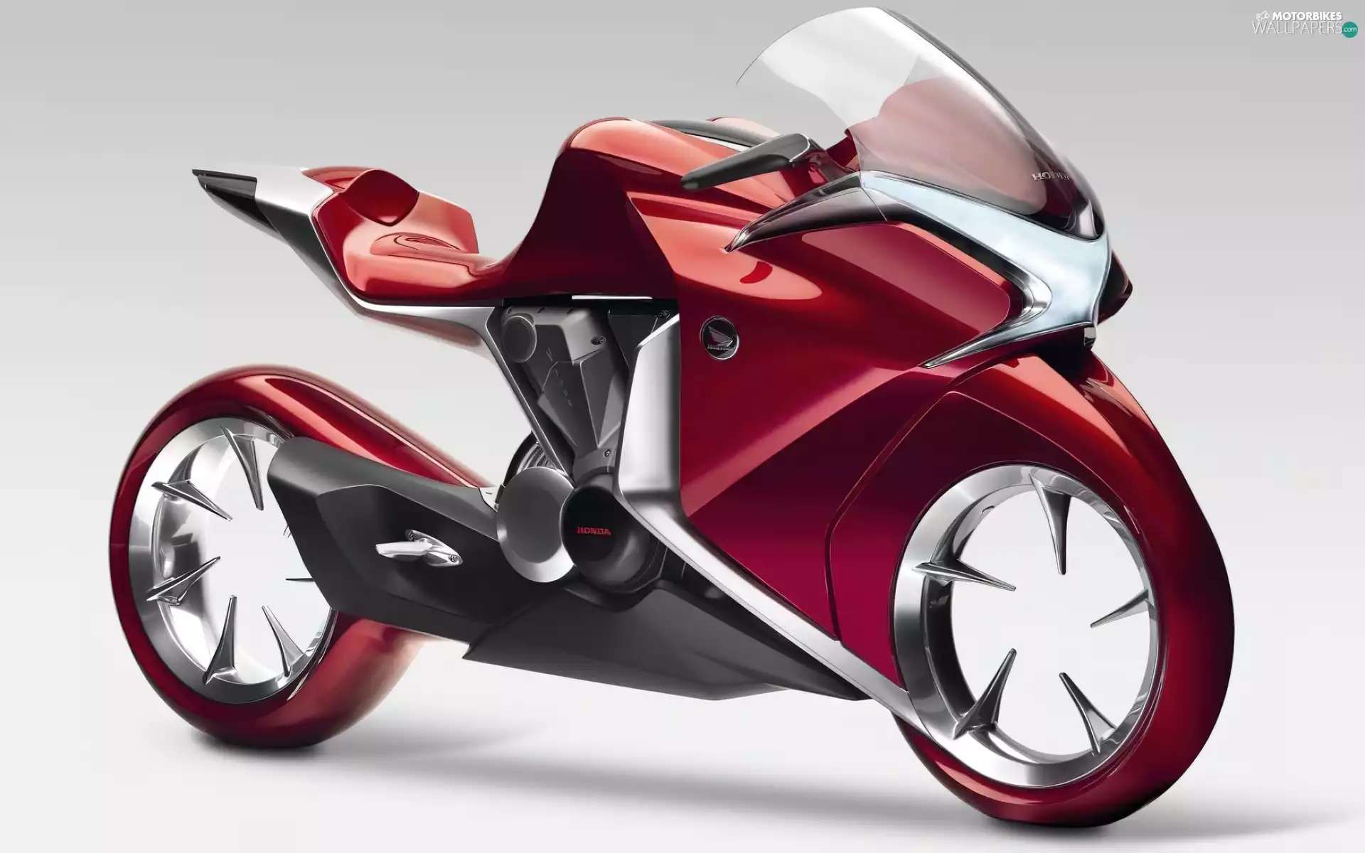 Honda V4, New, motor-bike