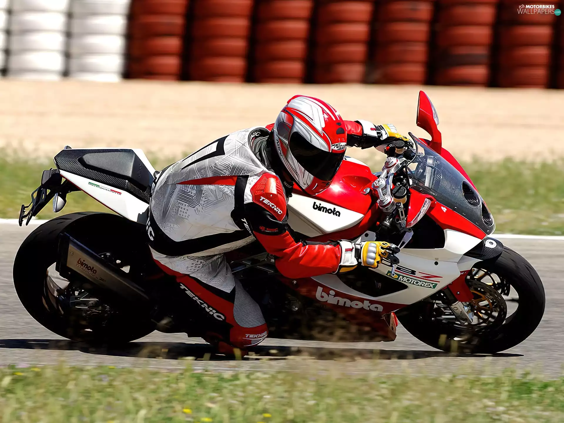 Bimbota DB7, red, White