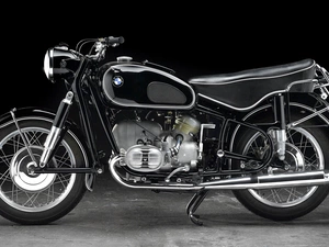 antique, BMW R60/2, 1961, motor-bike