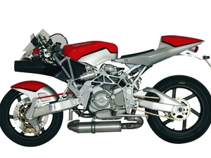 naked, Bimota, Motorbike, 2D, futuristic, Tesi 3D