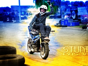 Acrobatics, passion, Sport, Stunt, motor-bike