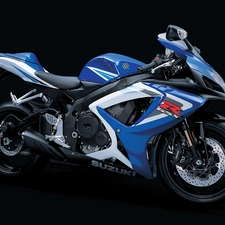 painting, Suzuki GSX-R750, Blue