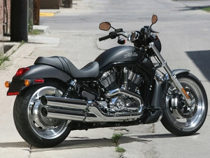 exhausts, Harley Davidson Night Rod, Chrome