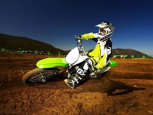 gas, Kawasaki KX450F, cord