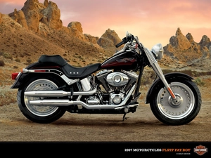 Harley Davidson Fat Boy, commercial