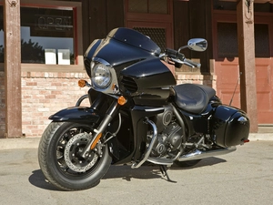 footer, Kawasaki Vulcan 1700 Vaquero, deflectors