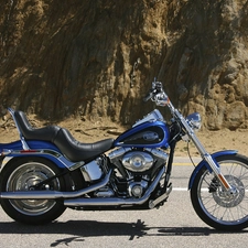 Chopper, Harley Davidson Softail Custom