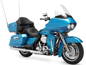 Harley Davidson Road Glide Ultra, Blue, painting
