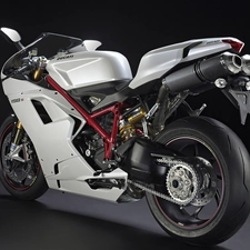 Ducati 1198s, White, Italian