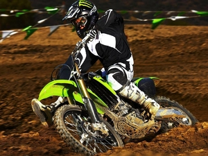 Mud, Cross, Kawasaki KX250F