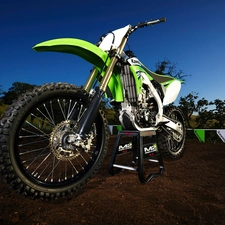 Kawasaki KX450F, stand