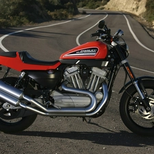 Red, Harley Davidson XR1200, Lagi, tank