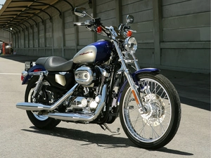 glare, Harley Davidson XL1200C, Mirrors