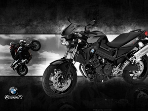 Motorcyclist, BMW F800R, motor-bike