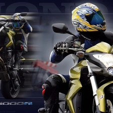 motor-bike, Honda CB 1000 R, Motorcyclist