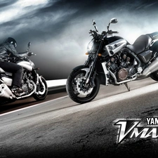 Yamaha V-Max, motor-bike