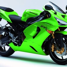 green ones, Kawasaki Ninja ZX-6 RR